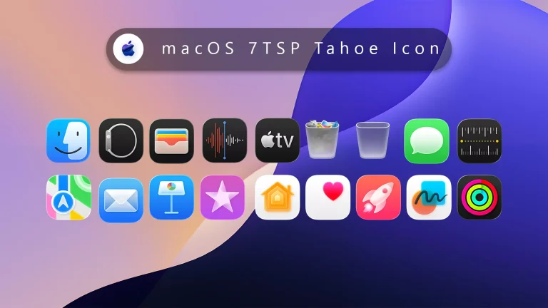 7TSP macOS Tahoe Icon Pack