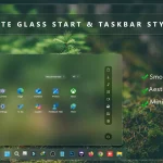 Elite Glass Start Menu & Taskbar Style