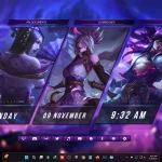 League of Legends Rainmeter Suite