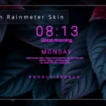 Neon Rainmeter Skin For Windows