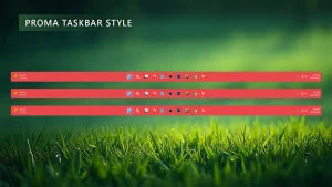 Proma Taskbar Style For Windows 11