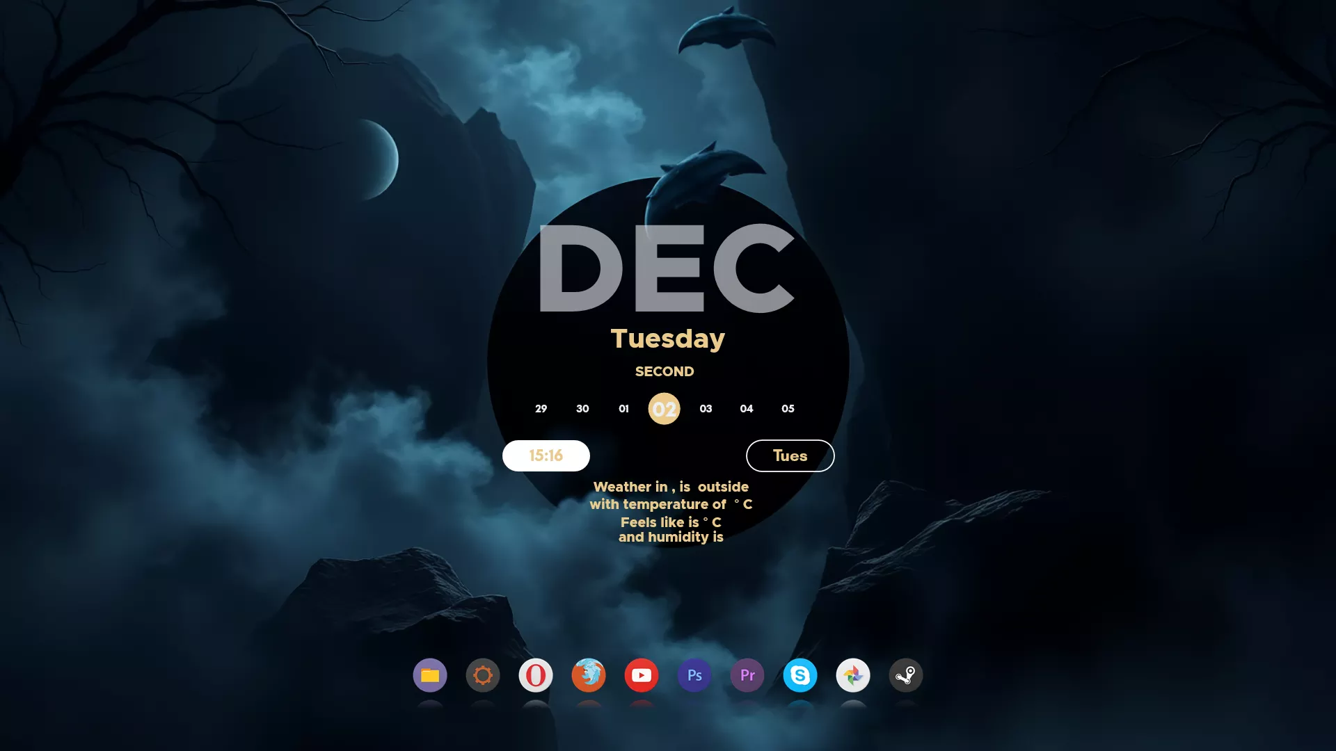 Eclipse Rainmeter Skin