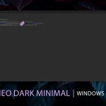 Neo Dark Minimal Theme For Windows 11