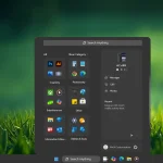 Windows 11 25H2 Start Menu - Rainmeter