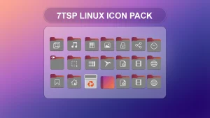 7TSP Linux Icon Pack for Windows 11
