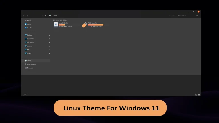 Linux Theme For Windows 11