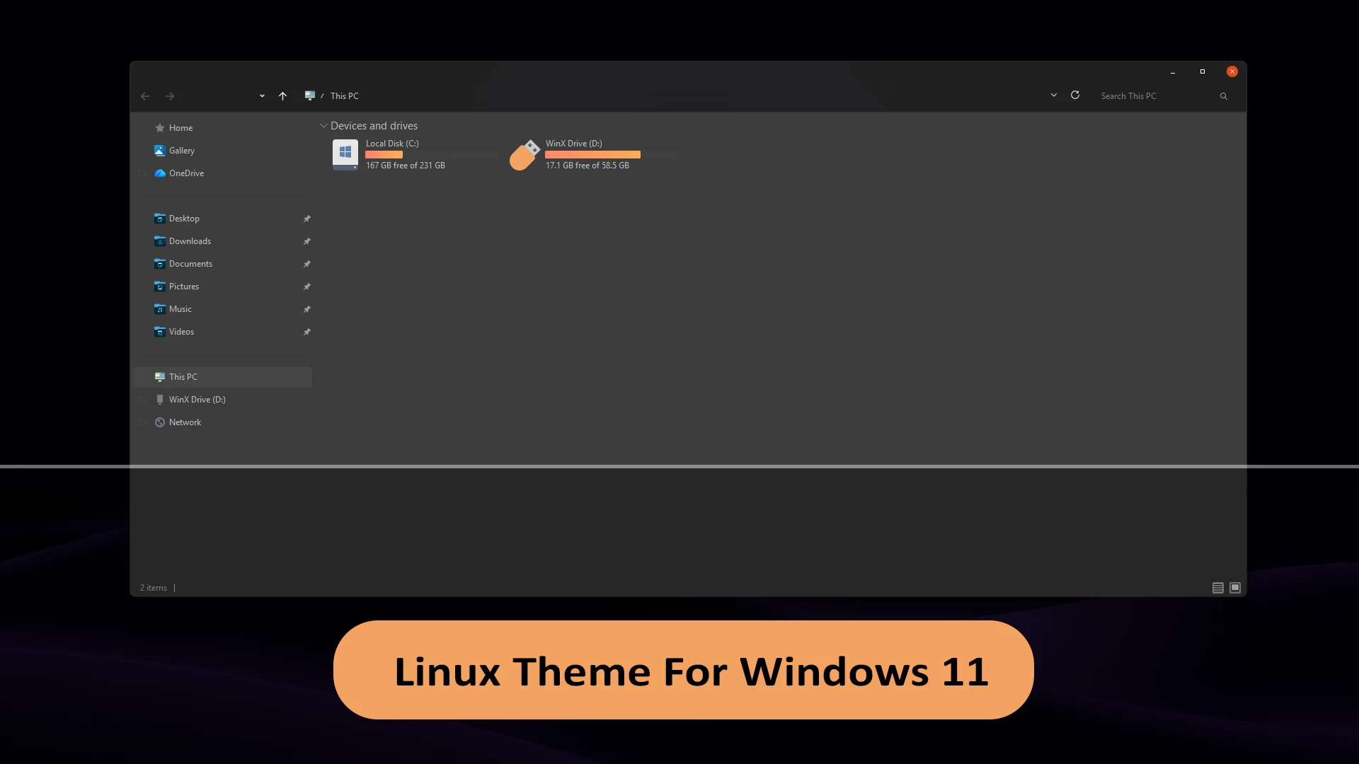 Linux Theme For Windows 11