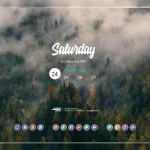 Forest Desktop 2.0 ( Rainmeter Skin )