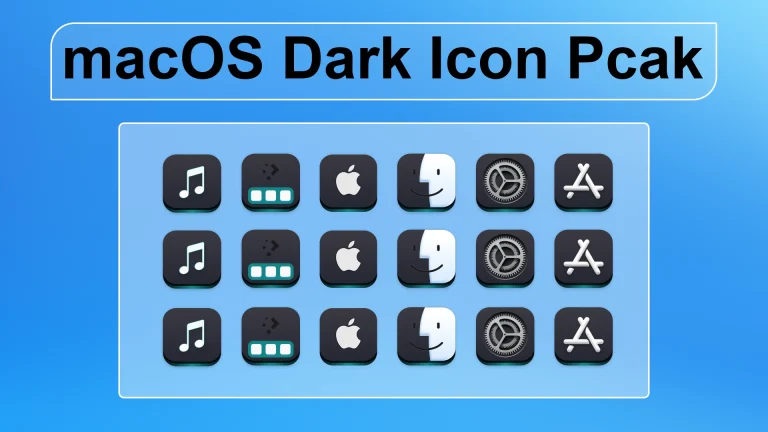 7tsp macOS Dark Icon Pack