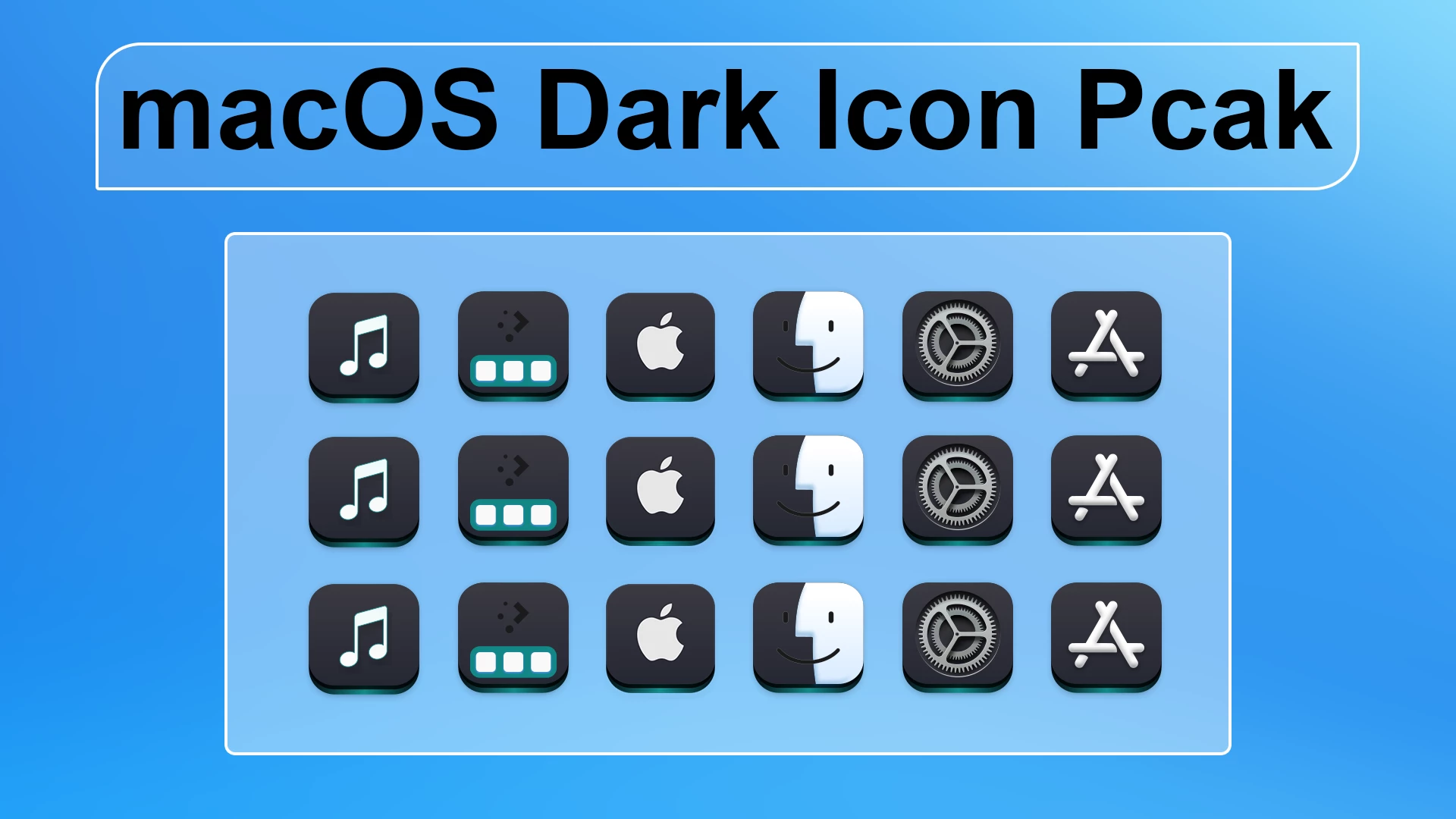 7tsp macOS Dark Icon Pack