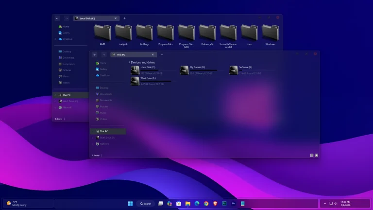 Satin Dark Theme for Windows 11 14 Satin Dark Theme for Windows 11
