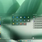 Velora Glass Start Menu & Taskbar Style