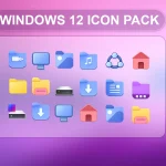 Windows 12 Style Icon Pack Resource Redirect