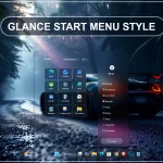 Glance Start Menu Style ( Windhawk)