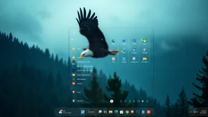 Super Glass Start Menu Style