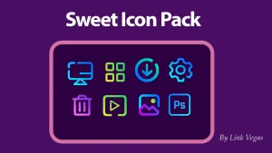 The Sweet 2.0 Icon Pack for Resource Redirect (Windhawk)