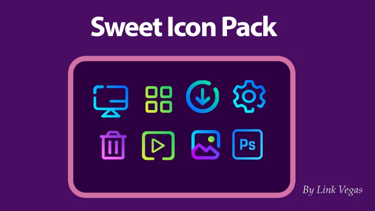 The Sweet 2.0 Icon Pack for Resource Redirect (Windhawk)