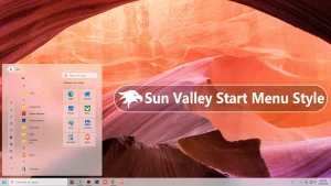 Windows Sun Valley Start Menu Style ( Windhawk )