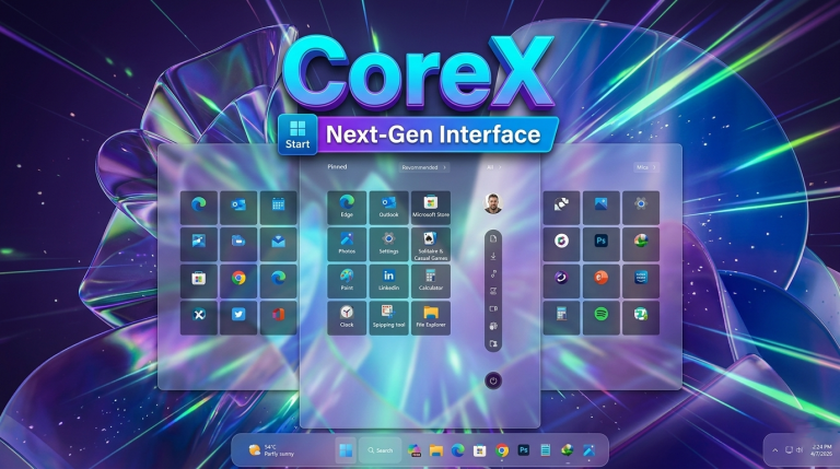 CoreX Start Menu Style (Windhawk) 9 CoreX Start Menu Style (Windhawk)
