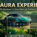 Aura Start Menu & Taskbar Style For Windows 11