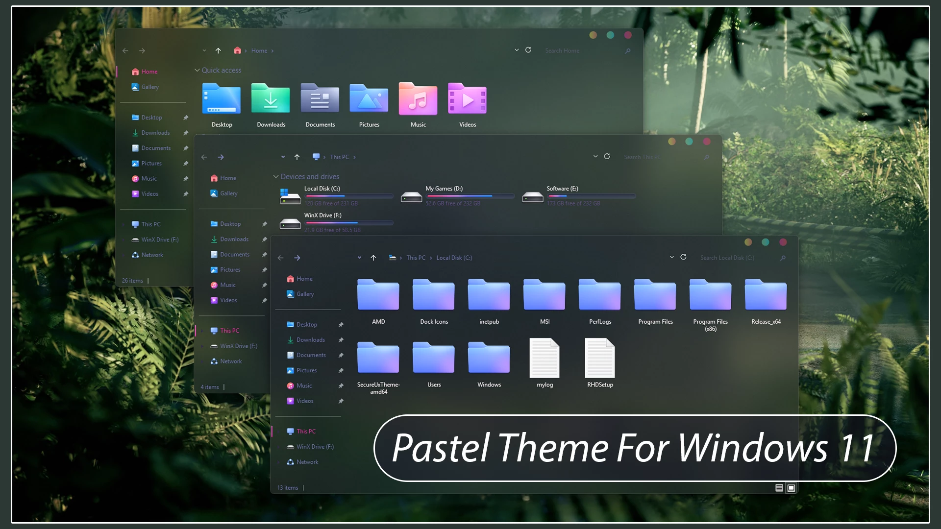 Pastel Theme For Windows 11