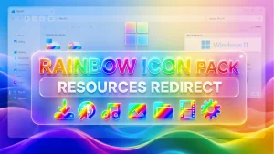 Rainbow Icon Pack for Resource Redirect