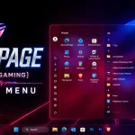Rampage Asus Gaming Start Menu Taskbar Style for Windows 11 with ASUS ROG inspired gaming UI customization and Windhawk theme design