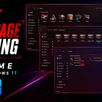 Rampage Gaming Theme For Windows 11