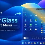 Ultimate Blur Glass Start Menu Style For Windows 11