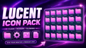 Lucent Icon Pack For Windows 11