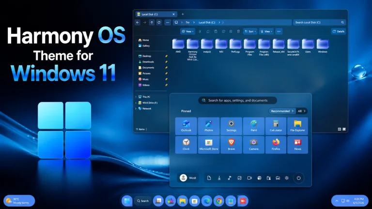 Harmony OS Theme For Windows 11 3 Harmony OS Theme For Windows 11
