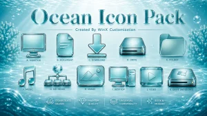 Ocean Icon Pack For Resource Redirect