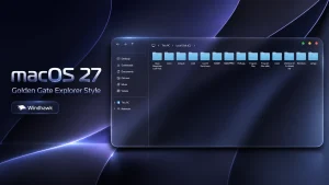 macOS 27 Explorer Style Windhawk for Windows 11 File Explorer