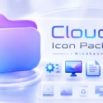 Cloudy Icon Pack for Windows 11 using Windhawk Resource Redirect
