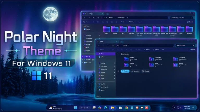 Polar Night Theme for Windows 11