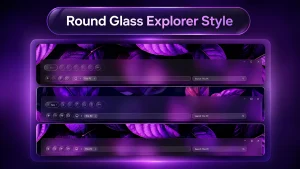 Rounded Glass Explorer Style for Windows 11 1 Rounded Glass Explorer Style for Windows 11