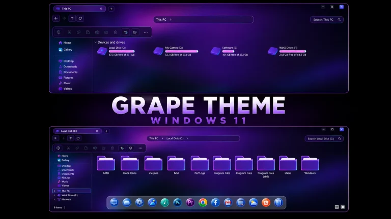 Grape Theme For Windows 11 8 Grape Theme For Windows 11