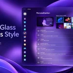 Fluent Glass Settings Style For Windows 11