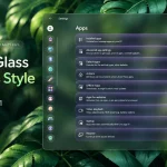 Fluent Glass Settings Style For Windows 11