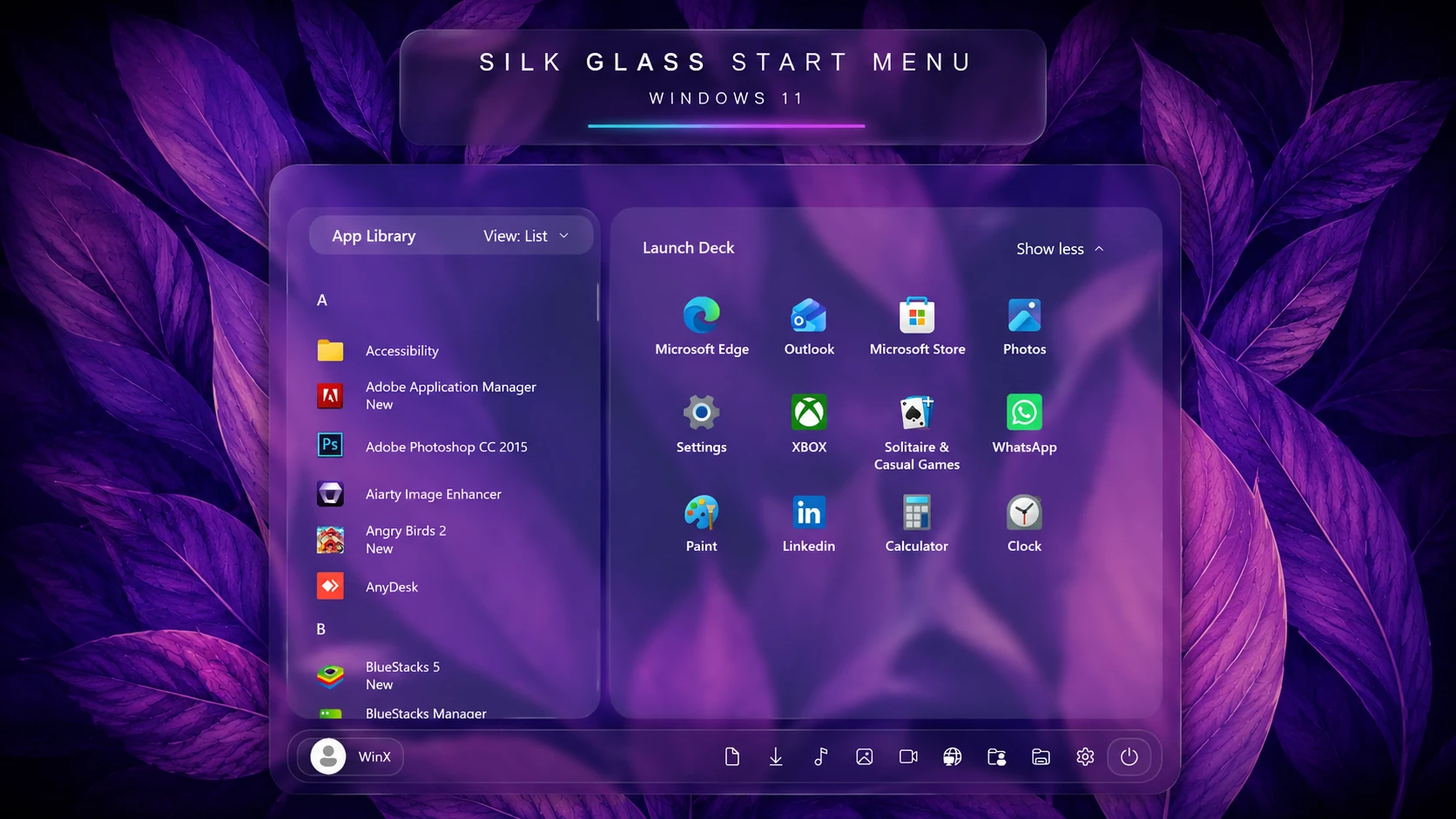 Silk Glass Style preview