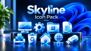 Skyline Icon pack For Windows 11