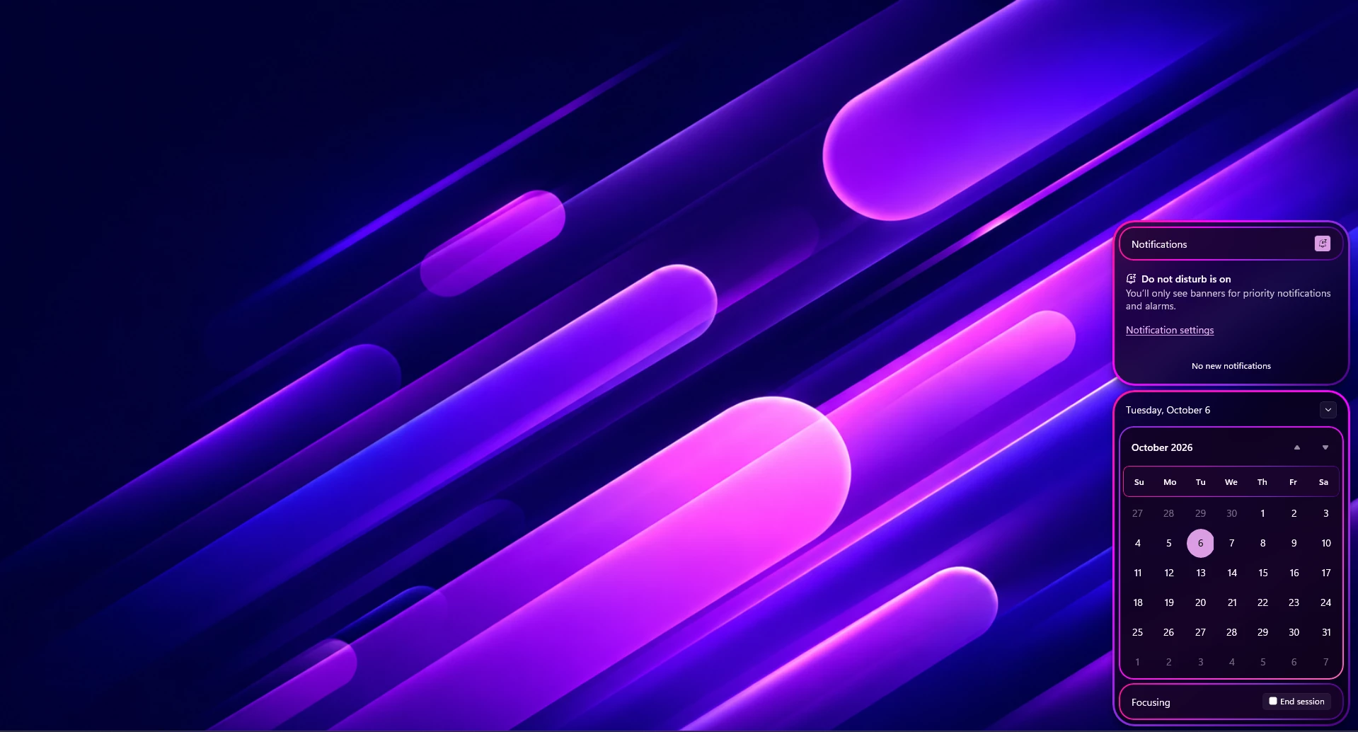 ColorFlux Notification Center Style For Windows 11 2 Slide 1